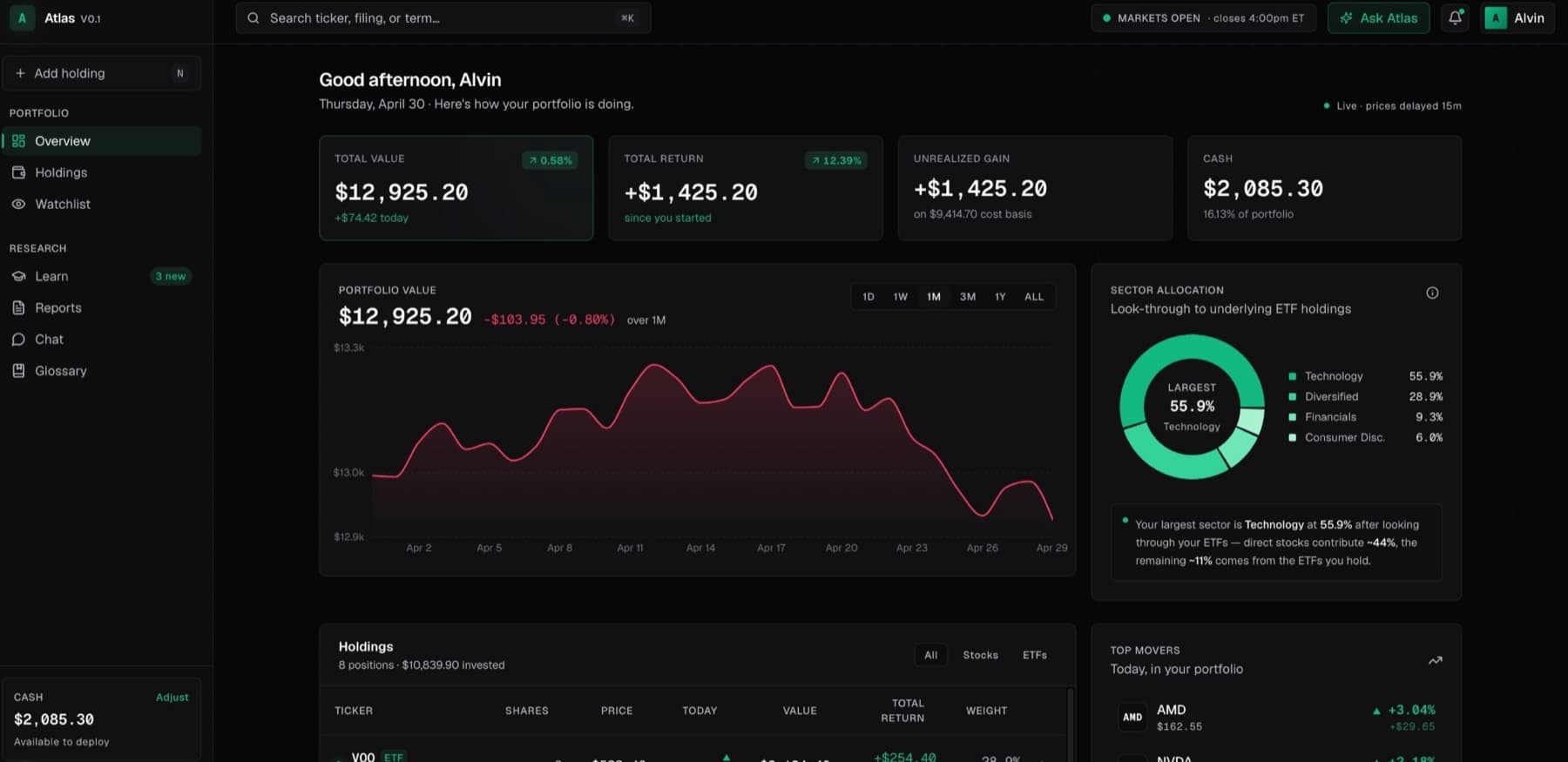 Atlas preview